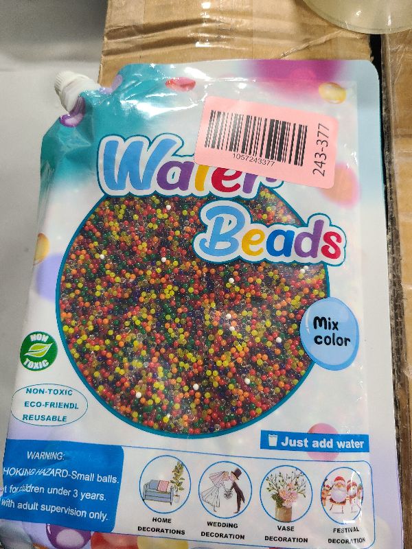 Photo 1 of 220,000 Pieces Wa.te.r Gel Beads,Gel Beads for Vases Filler for Wedding Centerpieces,Flora Arrangement,Christmas Decorations and Home Decor,Soilless Planting,Table Decorations