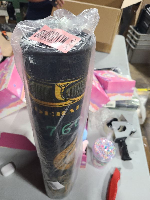 Photo 1 of 100 Dollar Bill Rug Funny Black Gold Runner Rugs Green Cartoon Duck Money Rug Inspirational Area Rugs PVC Backed Mats Carpets Laundry Room Rug Kitchen Rug Cool Rug for Bedroom Bathroom 59"x24"