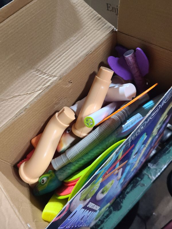 Photo 1 of 3 in 1 Dinosaur Rocket Launcher Musical Jump Toss Ring Game and Stomping Toys for Kids Outdoor with Remote Control, Indoor Outside Toy for Boys Girls 3-13 Toys for Ages 5 6 7 8 9 10 11 Birthday Gifts