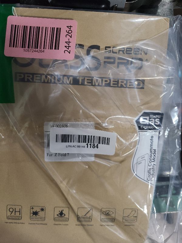 Photo 1 of [2+2+2 Pack] for Samsung Galaxy Z Fold 7 Screen Protector, Camera Lens Protector, Ultra Clear, Fingerprint Compatible, Anti-Scratch, Case Friendly