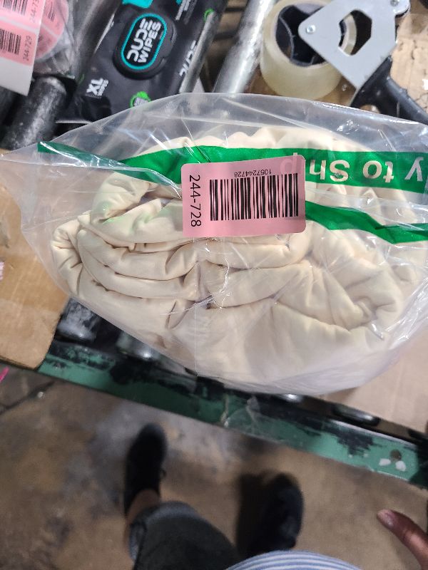 Photo 1 of 10x10ft Wrinkle Free Backdrop Curtain for Parties Soft Fabric Drapes Wedding Cream Curtain Backdrop for Birthday Party Decorations Background for Photography 5x10ft,2 Panels