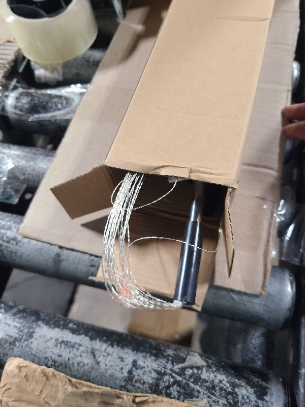 Photo 1 of 2 Pack Solar Garden Lights 240 LED - Waterproof Firework Starburst Outdoor Lights with 8 Mode, Solar Powered Flower Firework Light for Garden, Pathway, Patio, Yard, Flowerbed Decor Colorful