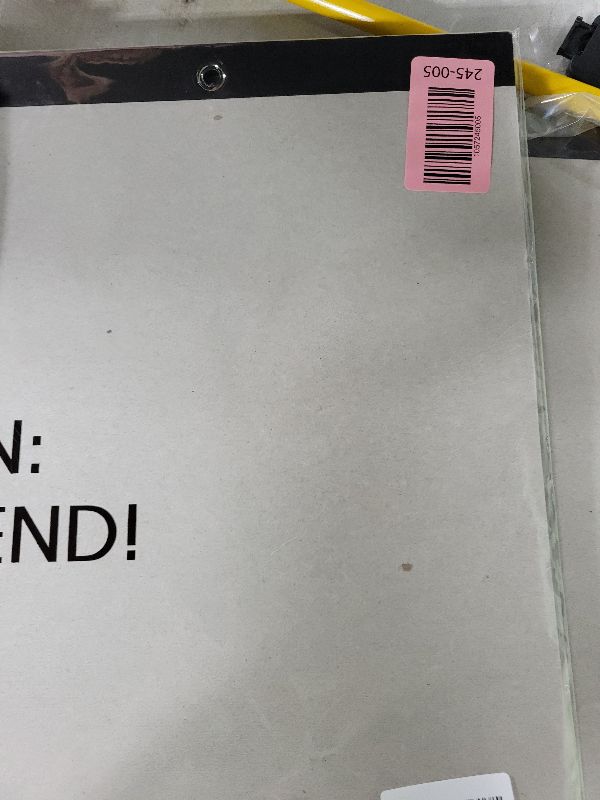 Photo 1 of 2025 Desk Calendar - Large Desk Calendar 2025, Jan 2025 - Dec 2025, 22" x 17", Large Ruled Blocks, Holidays, Tear Off Line, Calendar Planner 2025, 2 Corner Protectors, 2 Hanging Hooks