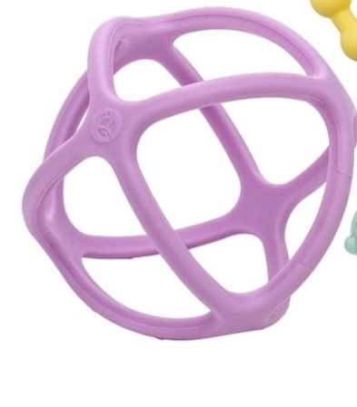 Photo 1 of  Silicone Baby Toys (Purple)