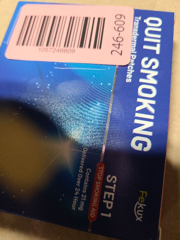Photo 1 of 21mg Nicotine Patches Step 1-35 Transdermal Patches, 24HR Craving Shield for Heavy Smokers (10+ Cigs/Day) Medical-Grade, Gym-Proof Stop Smoking Patches