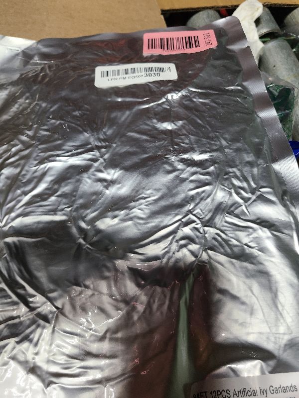 Photo 1 of 12 Pack Fake Vines for Room Decor Artificial Ivy Garland with Clip Green Flowers Hanging Plants Faux Greenery Leaves Bedroom Aesthetic Decor for Home Garden Wall Wedding