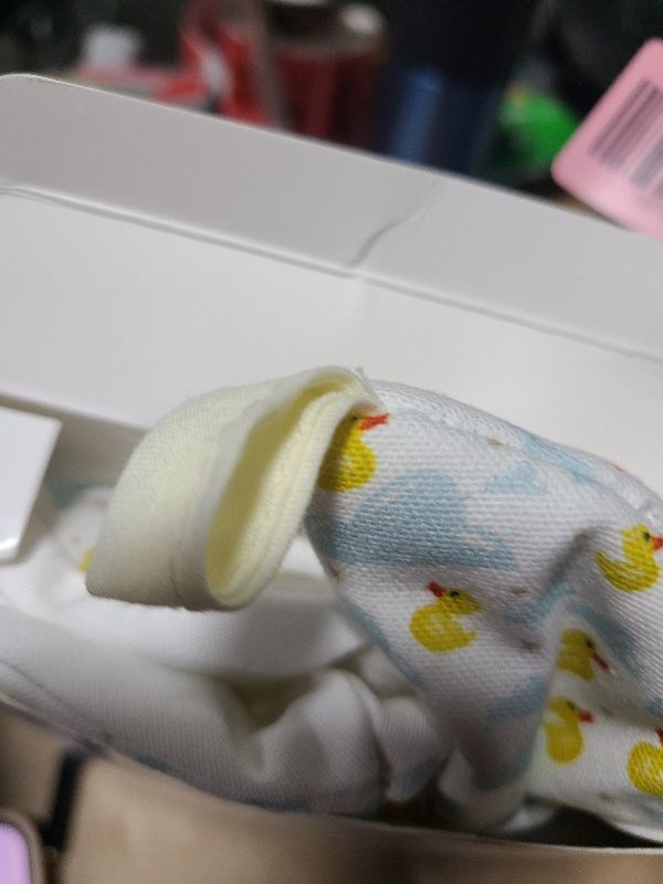 Photo 1 of 10 Pcs Pee Covers Baby Boy Reusable Pee Shield Cap for Baby Boy Yellow Ducky Pattern Blue Covers Strong Water Absorption Diaper Changing Accessory for Boys Newborn Gift