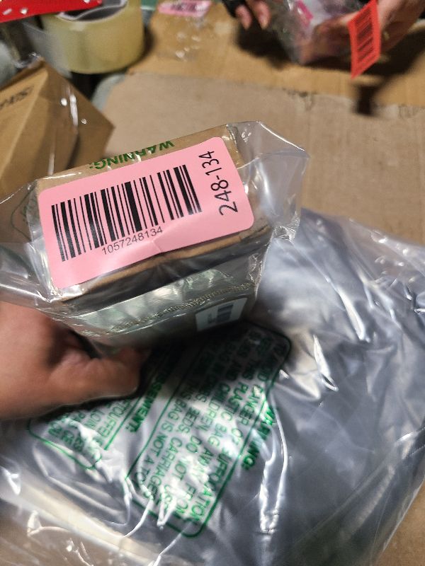 Photo 1 of 2 Pack Rubber Door Stopper Wedge - Black Non-Slip Soft TPR High-Elastic & Zinc Alloy Metal Material Door Stops for Bottom of Heavy Duty Door Wall Protector for Home & School with Self Adhesive Holder