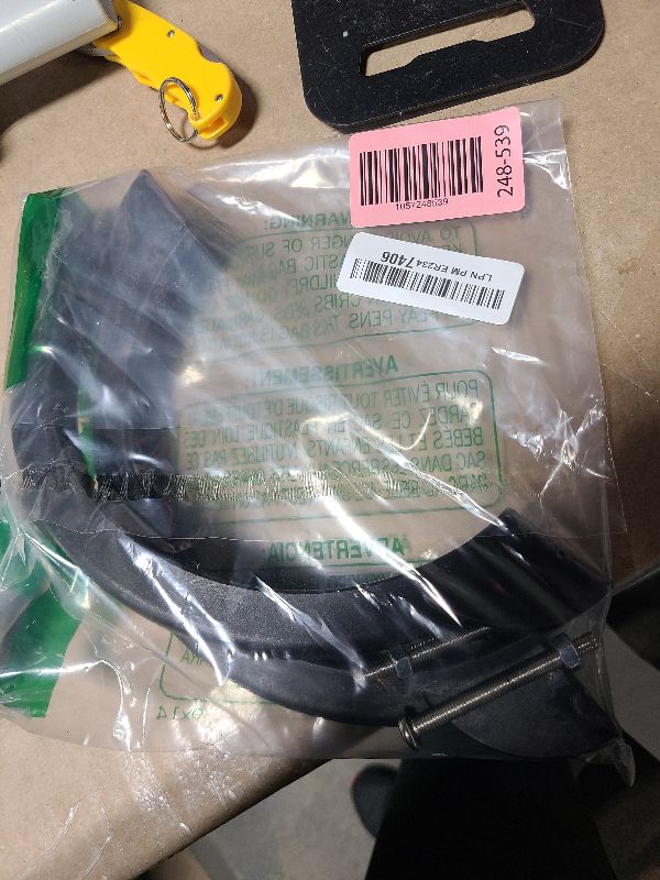 Photo 1 of 11380 Pool Clamp Replacement Part with Screws, Fit For 12 and 14 Inch ?Pump Flow Rate: 2,100 and 2,800 gph? Intex Sand Filter Pump