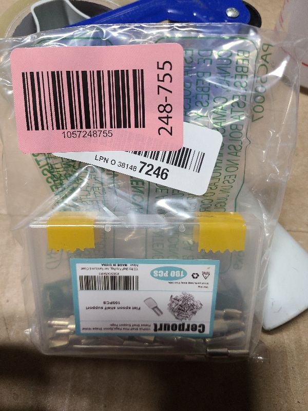 Photo 1 of 100 Pcs Shelf Pins, 5mm Spoon Shape Nickel Plated Shelf Support Pegs for Bookshelves, Cabinets & Closet