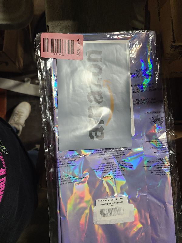 Photo 1 of 3 Pack Iridescent Light Purple Tablecloth for Parties, Pastel Purple Holographic Plastic Table Cover, Disposable Laser Purple Table Cloth for Birthday Wedding Baby Shower Party Decorations, 54x108Inch