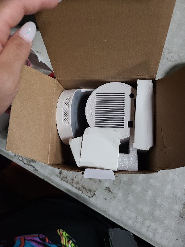 Photo 1 of ?Electric Focus?Mini Portable Projector with 4K Support, Bluetooth 5.4 WIFI6, 5watt Sound Base Speaker, 260 ANSI, Android 11, 210° Rotation , Auto Keystone Correction Video Projector HY300 PLUS