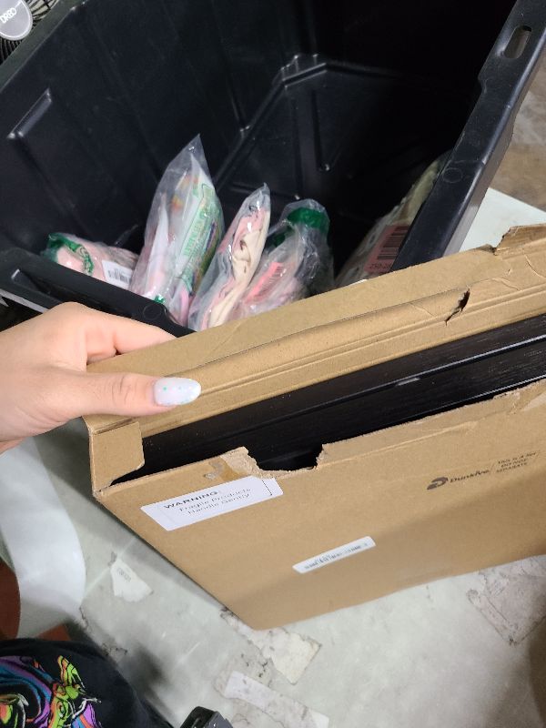 Photo 1 of 1 Pack T Shirt Display Frame, 13" x 13" Black Imitation Wood T Shirt Frame with 98% UV Protection Acrylic, 1" Depth of Usable Space Shadow Box, Display Case for Shirts, Jerseys, Memorabilia