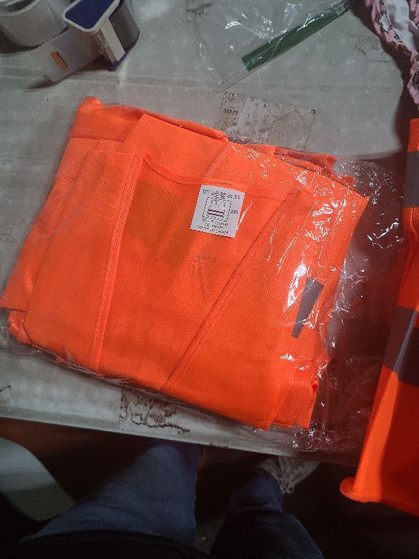 Photo 1 of (464)
10 Pack Mount Marter Safety Reflective Vest for Outdoor Operator and Sportsmen 2XL