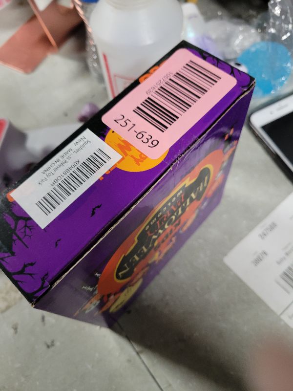 Photo 1 of 24 Pcs Halloween Mochi Squishy Toys with Gift Box Mini Kawaii Mochi Squeeze Toy Stress Reliever Anxiety Packs for Kids Party Favors Halloween Miniatures Halloween Treat Bags Gifts