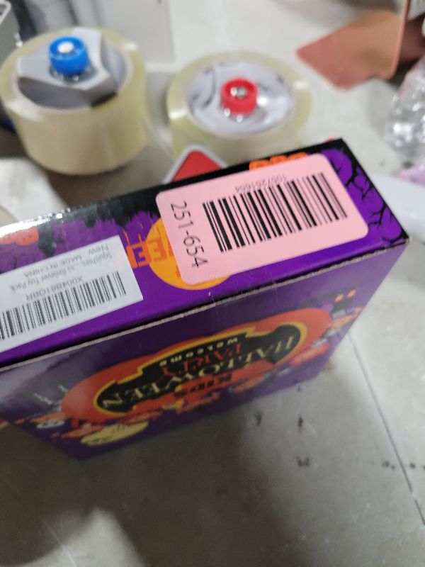 Photo 1 of 24 Pcs Halloween Mochi Squishy Toys with Gift Box Mini Kawaii Mochi Squeeze Toy Stress Reliever Anxiety Packs for Kids Party Favors Halloween Miniatures Halloween Treat Bags Gifts