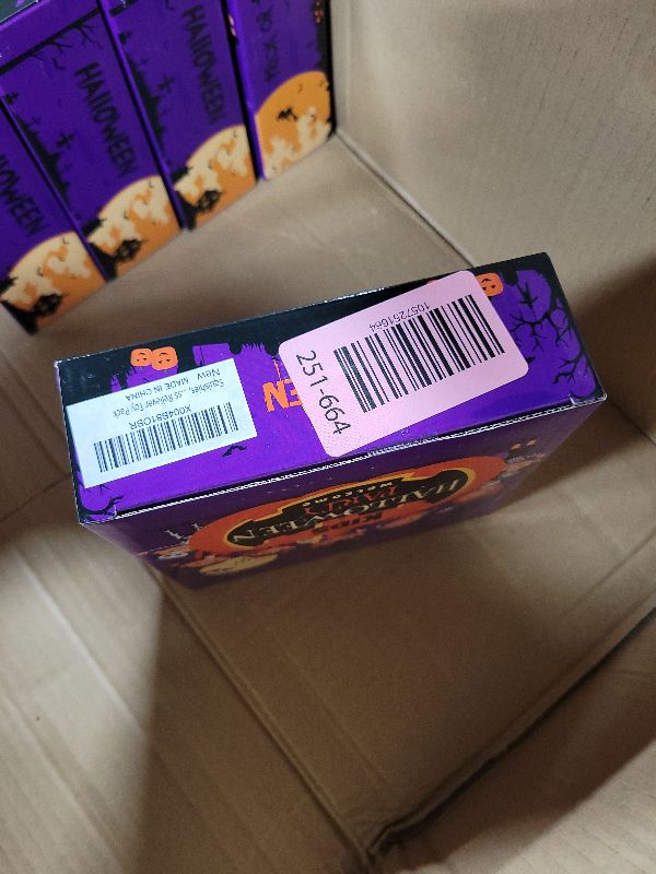 Photo 1 of 24 Pcs Halloween Mochi Squishy Toys with Gift Box Mini Kawaii Mochi Squeeze Toy Stress Reliever Anxiety Packs for Kids Party Favors Halloween Miniatures Halloween Treat Bags Gifts