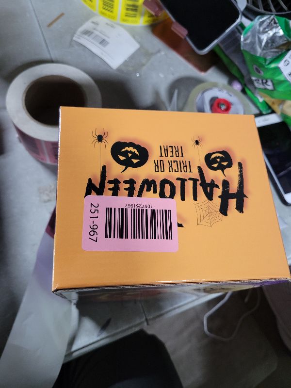 Photo 1 of 202PPCS Halloween Party Favors,Stationery Set Goodie Bags Stuffers for Kids School Classroom Prizes Trick or Treat Gifts Bags Fillers include Pencils,Erasers,Rulers,Halloween Stickers,Stamper,Notepads