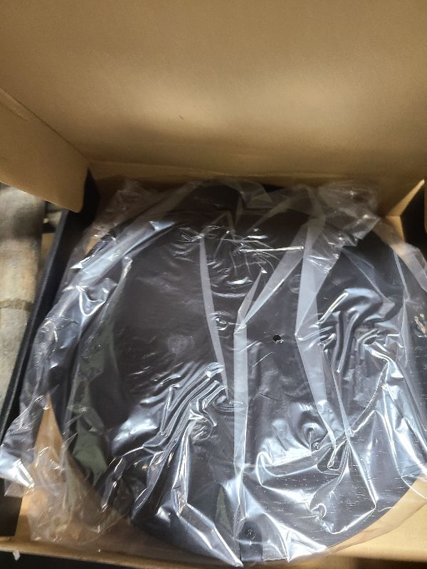 Photo 1 of 12" Oak Wood Bathroom Tray for Counter, Vanity Tray for Perfume Lotion Candle Makeup Jewelry Sink Soap Holder Turntable Dresser Organizer Countertop Coffee Table Decor Organization and Storage Black