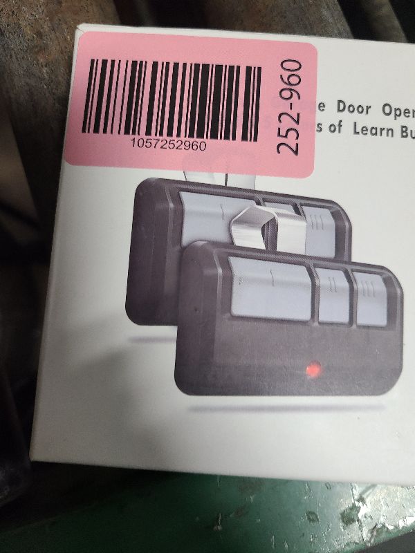 Photo 1 of 2 for Chamberlain LiftMaster Craftsman Garage Door Opener Remote 893LM 893Max 971LM Universal