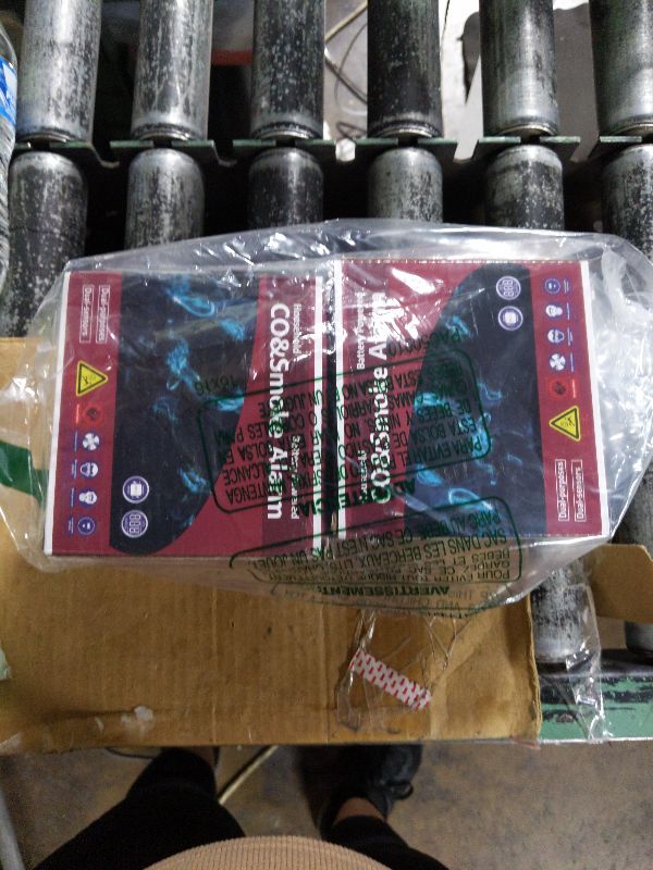 Photo 1 of 2 Pack  And Carbon Monoxide Detector,Smoke Detector Carbon Monoxide Detector Combo with Batteries,Fire Alarm Smoke Detector with Test Button and Digital Display