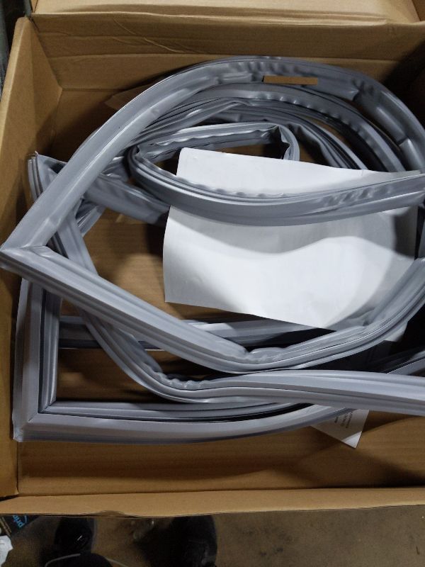 Photo 1 of [2 PACK] UPGRADED W10830274 Refrigerator Door Gasket Compatible with Whirlpool Door Gasket Replacement W10443273 KitchenAid Maytag Whirlpool Refrigerator Door Gasket Seal Fridge Seal Replacement