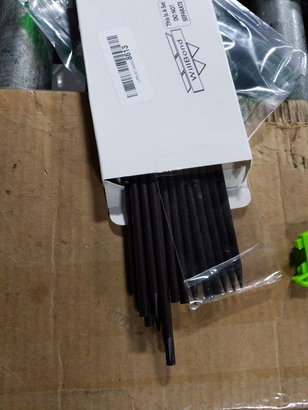 Photo 1 of 20 Pieces Wood Hair Sticks Chinese Hair Chopstick Clip Vintage Black Pencil Long Hairpins, Bun Maker Handmade Hairstyles Accessories for Women Decorative Holder