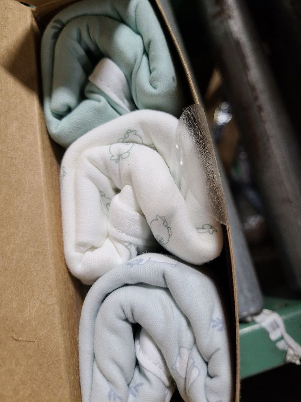 Photo 1 of 3-Pack Organic Baby Swaddle Sleep Sacks - Swaddles for Newborns, Infant 0-3 Months, Baby Girls, Boys, Soft & Snug Newborn Sleep Sack, Nursery Swaddling Blankets (Bunnies)