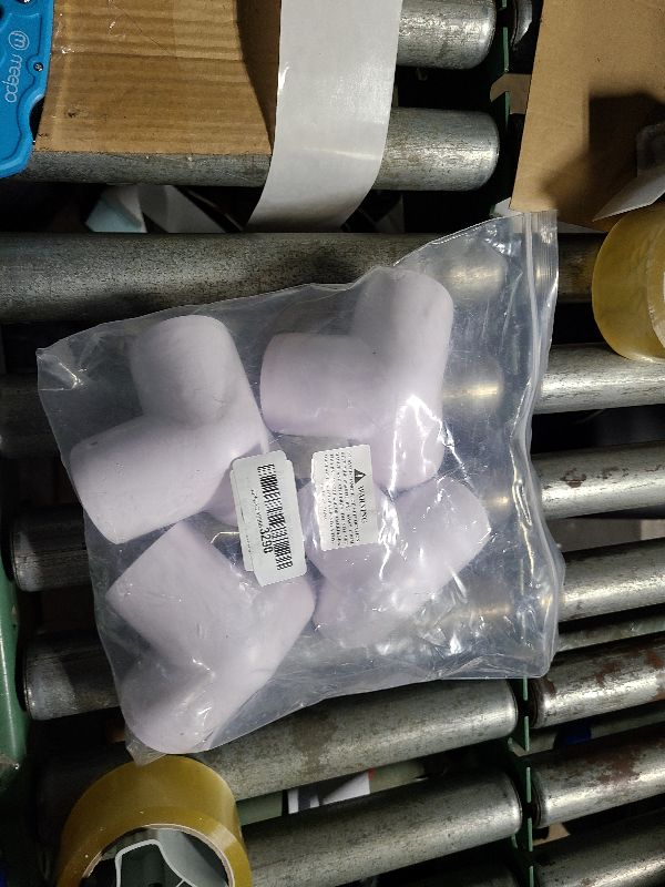 Photo 1 of 3 Way Pvc  Fittings 1-1/2 Inch, Zernmiarder White PVC Elbow Corner Side Outlet Tee Fitting, SCH40 Furniture Grade Pipe Connectors - Fits 1-1/2" Polyvinyl Chloride Pipes, 4 Pieces