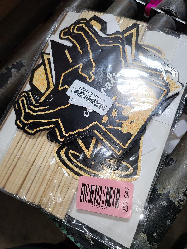 Photo 1 of 36Pcs Graduation Centerpieces for Tables, Double Sided Class of 2025 Graduation Party Centerpiece Sticks for 2025 Graduation Table Decorations Grad Party Supplies