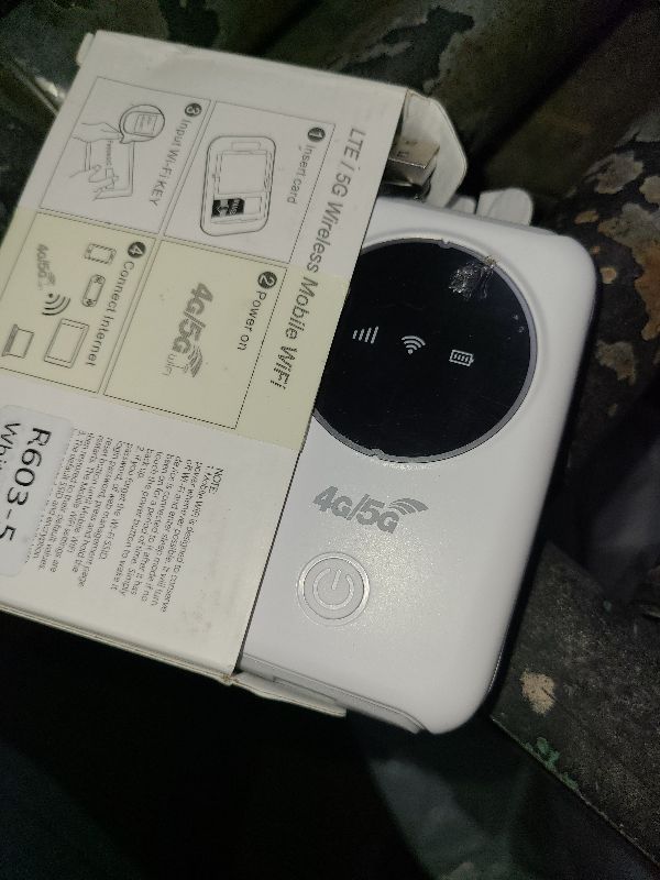 Photo 1 of 4G Portable USB Modem, 300Mbps Unlocked Mobile Hotspot with SIM Card Slot, 3200MAh Long Lasting and Rechargeable Battery Router, Note: SIM Card is Not Included