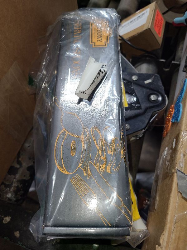 Photo 1 of 4-Piece Stainless Steel Serving Spoon Set, Includes 2 Large Serving Spoons, 2 Slotted Spoons - Dishwasher Safe, 10-Inch