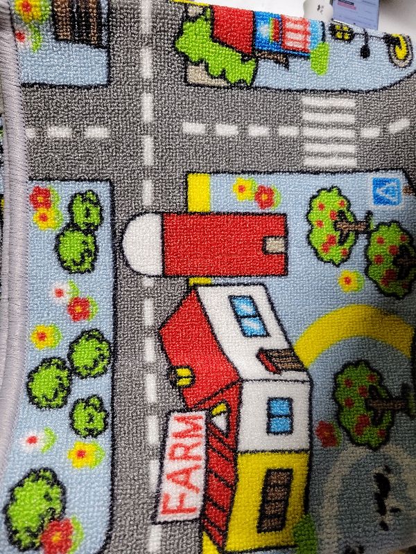Photo 1 of 
Kids Carpet Playmat Rug City Life Great for Playing with Cars and Toys - Play Learn and Have Fun Safely - Kids Baby Children Educational Road Traffic Play Mat for Bedroom Play Room Game Safe Area