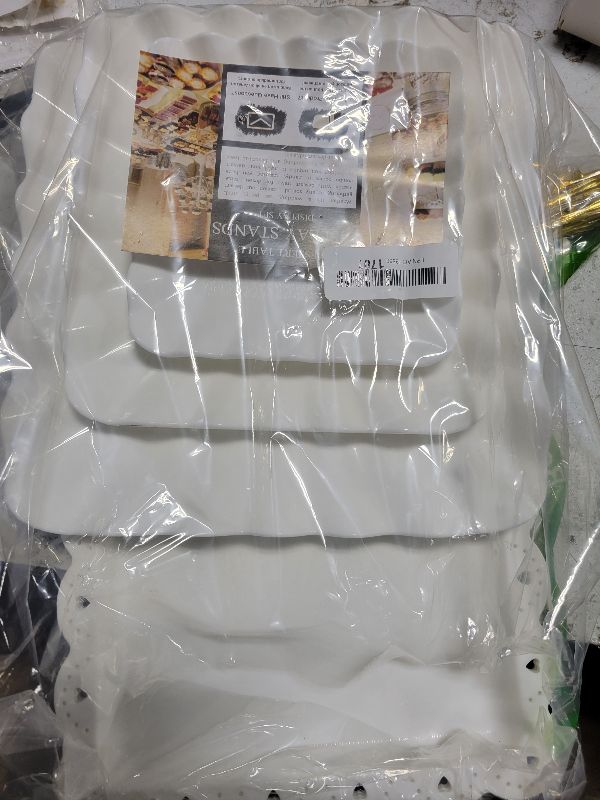 Photo 1 of - Dessert Trays Dessert Stands Treat Table Displays Set for Tea Parties,Birthdays & Baby Showers