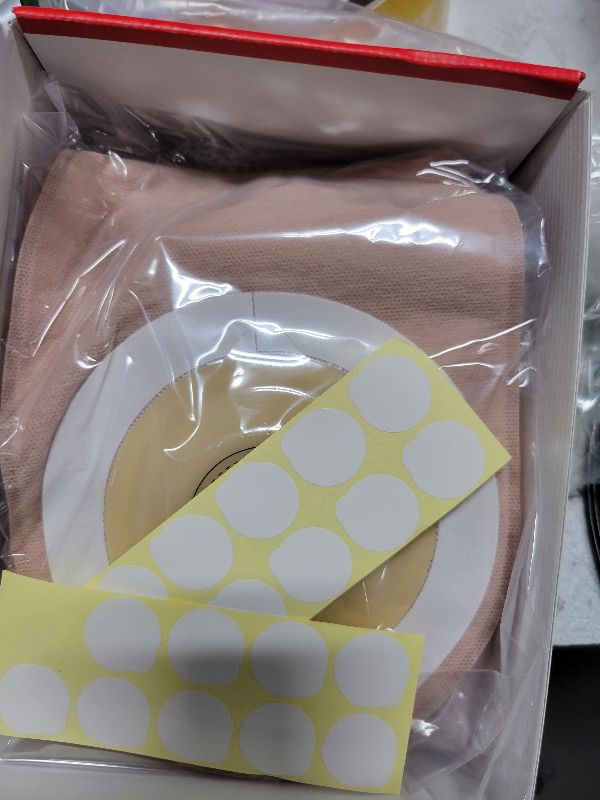 Photo 1 of 10 PCS Colostomy Bags Convex Ostomy Bag, One-Piece Ostomy Drain Pouches with A Belt for Irregular Stoma Uneven Wrinkled Skin, Max 45mm