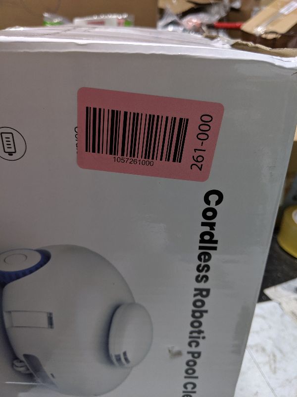 Photo 1 of 2025 Cordless Robotic Pool Vacuum, Pool Cleaner for Above Ground/Inground Pools - 7500mAh Battery, Lightweight, 140mins Runtime, Powerful Suction Pool Cleaner Vacuum for Flat-Bottom Swimming Pools