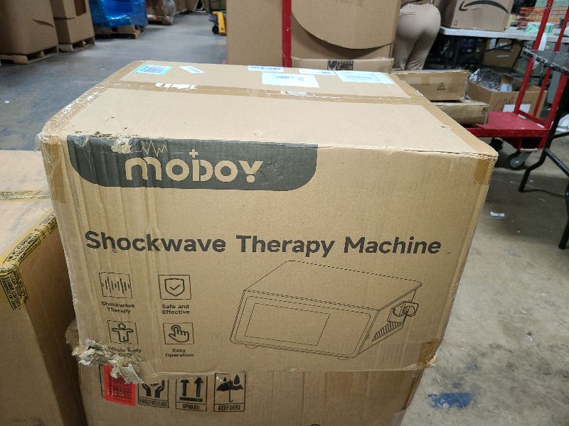 Photo 1 of 2025 Advanced Shockwave Therapy Machine, Focused Shockwave FSA or HSA Eligible, Non-Invasive Extracorporeal ESWT Shock Wave Therapy Device, Safe Use, Ideal for Home & Clinical Use(ESWT03_White)