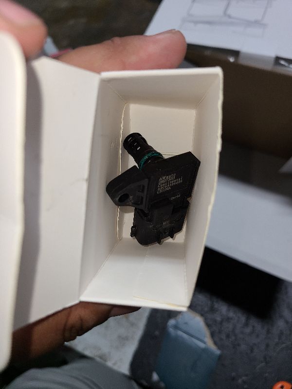 Photo 1 of 2897333 MAP Air Intake Pressure Sensor 4921322 Replacement for Dodge Ram Cummins Diesel 6.7L 1110010PA01 2897333