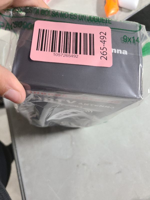 Photo 1 of 2025 Antenna for Smart TV for Local Channels,TV Antenna Indoor for Long Range Reception, Digital Antenna for Easy Installation and All Smart/Old TVs, Supports 4K 1080P HD VHF UHF