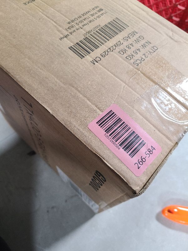 Photo 1 of 11x4.00-5” Flat Free Lawn Mower Tire and Wheel with 3/4" or 5/8" Bushings, 3.4"-4"-4.5"-5" Centered Hub, Smooth Tread Tire for Zero Turn Mowers, 2 Pack