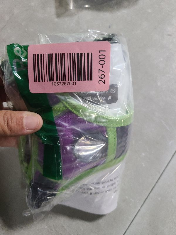 Photo 1 of PHOEPET 2019 No Pull Dog Harnesses for Small Dogs Reflective Adjustable Front Clip Vest with Handle 2 Metal Rings 3 Buckles [Easy to Put on & Take Off](XS, Purple)