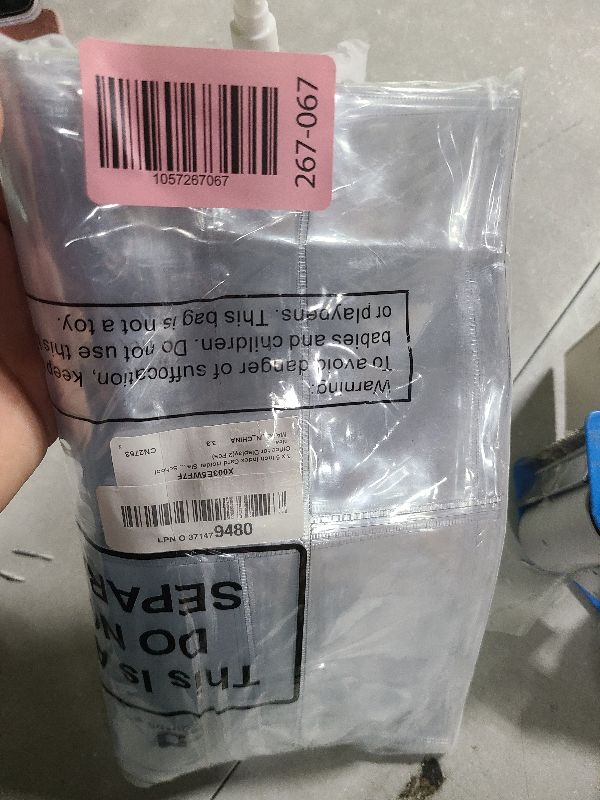 Photo 1 of 3 x 5 Inch Index Card Holder Sleeves 20 Slot Library Card Pockets Clear Plastic Organizer Holder Sleeve Hanging Wall Mount Business Classroom School Office for Display(2 Pcs)