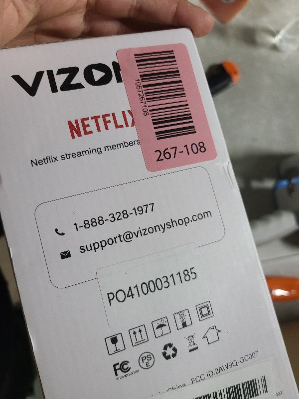 Photo 1 of [Netflix Licensed/Dolby Audio] Smart Projector with WiFi and Bluetooth, VIZONY Native 1080P Projector with Apps Built in Netflix, Youtube, Hulu, Disney+, Portable Mini Projector for Indoor/Outdoor