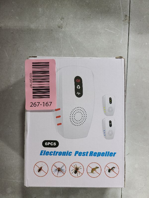 Photo 1 of 2025 Upgraded Ultrasonic Pest Repellent Indoor Insect Repeller, Pest Control, Repellent Roach, Mouse, Bugs, Mosquito, Mice, Spider, Ant, Rodent Repellent Ultrasonic Plug in, 3 Mode Switching, 6 Packs