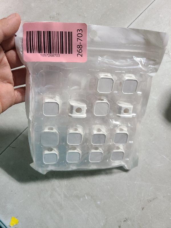 Photo 1 of 16 Pack Magnetic Cord Organizer, Cord Holder for Nightstand,Desktop Multipurpose Magnetic Cable Clips for Organizing Desk,Nightstand and Car Phone Charger(White)