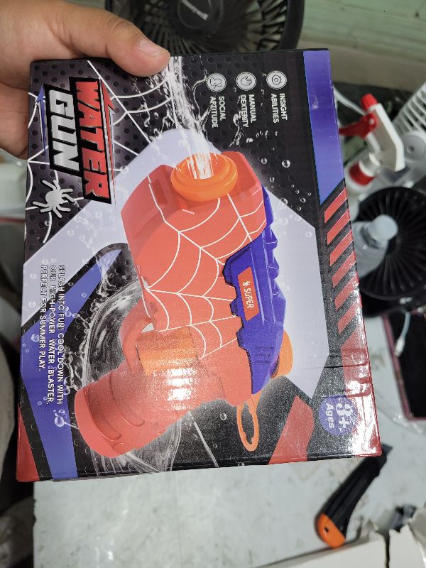 Photo 1 of 2 Pack Water Guns for Kids Squirt Water Pistols Cool Small Manual Water Gun, Party Favors Swimming Pool Beach Outdoor Water Toys, Ideal Summer Gifts for Boys Girls 3 5 4 6 7 8