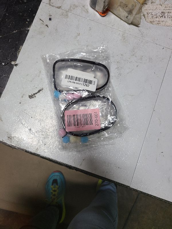 Photo 1 of (2 PCS) Clear Figure Display Bag with Keychain for Doll, Blind Box Display Case, Carrying Case for Dolls, Action Figures & Collectibles (Cabin & Oval)