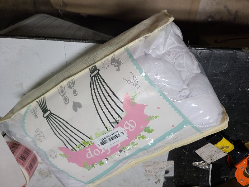 Photo 1 of 10ftx40ft White Backdrop Ceiling Drapes,2Panels 40ft Height Wrinkle Free Tent Draping Curtains, Fabric Drapery Ceiling Drapes for Wedding Ceremony Birthday Theme Parties with Rod Pocket