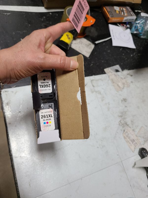 Photo 1 of 260XL 261XL Ink Cartridges Replacement for Canon 260 and 261 Ink Cartridges Printer Ink 260 and 261 Combo Pack Pixma TS6420a TS6400 TS6420 TR7020a TR7000 TR7020 TS5320 TS5300 PG-260 XL CL-261 XL