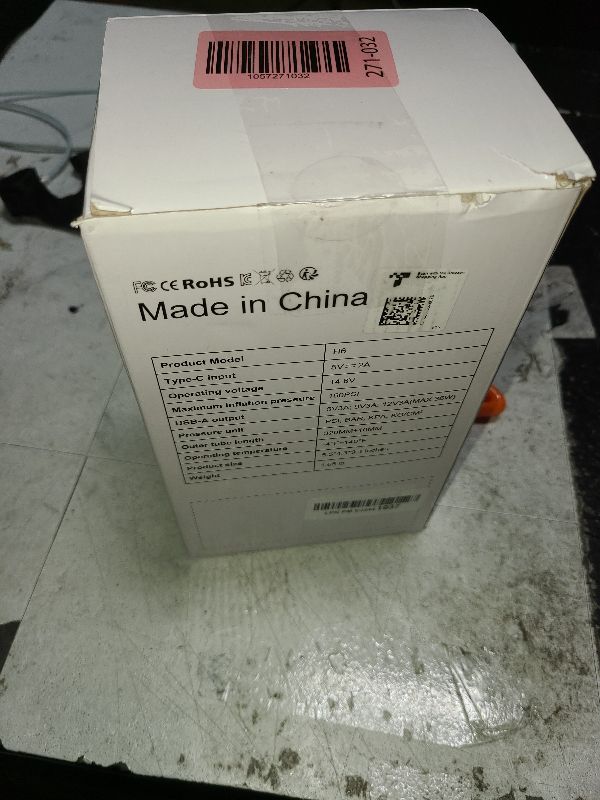 Photo 1 of 10-in-1 Jump Starter with Air Compressor 5000A 26800mAh 150PSI Portable Car Battery Jump Starter (All Gas/12L Diesel), 12V Jump Box Car Battery Jumper Starter Portable Jumper Cables, Lights